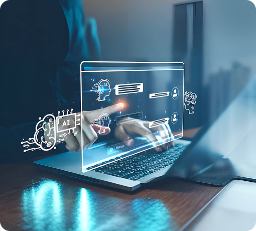 AI consulting services enabling business transformation with automation, data-driven decision-making, and improved efficiency through expert AI advisory and deployment solutions